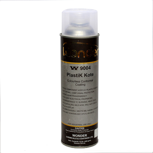 Plastic Kote (Confirmal Coating) Application: Industrial