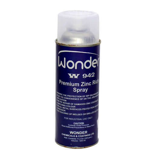 Wonder Premium Zinc Rich Spray Application: Industrial