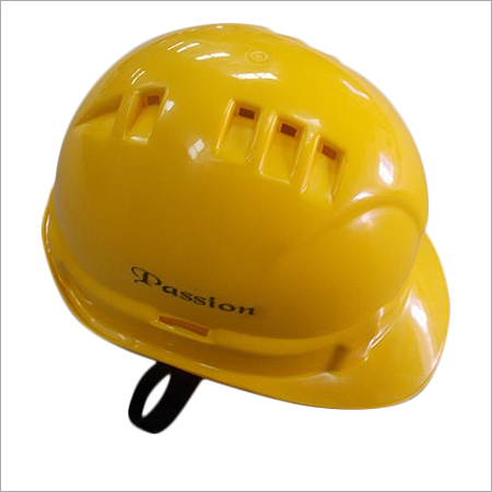 Plastic Safety Helmets - High-Density Polyethylene, Multiple Sizes, Yellow | CE Certified, Impact Resistant, Adjustable Fit, Lightweight Design