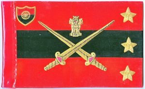 Army Car Flag
