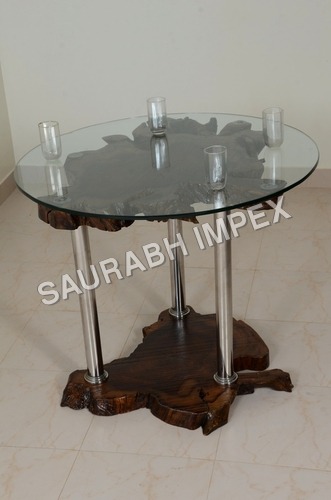 New Arrival Furniture-Root Glass Table