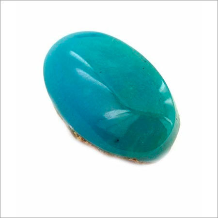 Turquoise Gemstone - 18.54 Cts Oval Cabochon, Sky Blue, Natural Untreated, Protective Amulet
