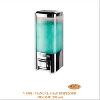 Manual Soap Dispenser Chrome (600ml)