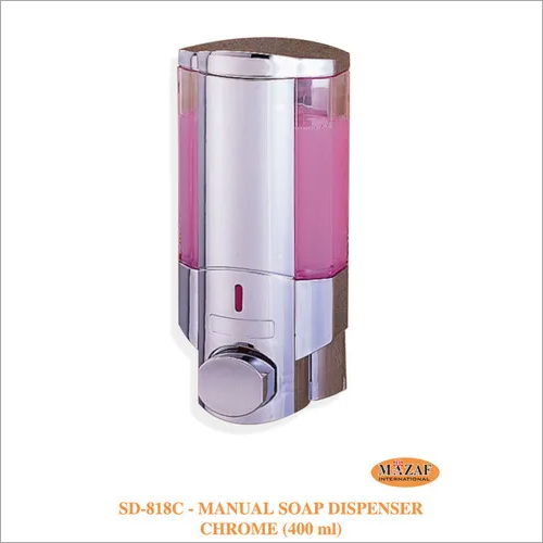 Manual Soap Dispenser Chrome (400ml)