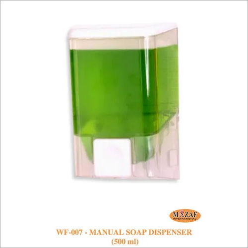 Transparent Manual Soap Dispenser (500ml)