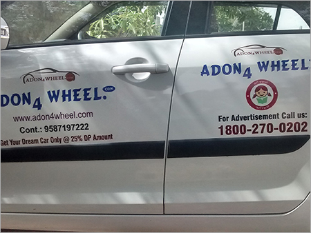 Outdoor Advertisement on Cars