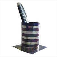 Stainless Steel Pen Stand - Aisi 304 Colored Stainless Steel, 50 Mm Dia & 150 Mm Height, Duplex Color | Eye-catching Look, Highly Spacious, Lightweight