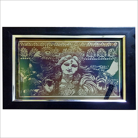 Stainless Steel Portrait - AISI 304 Colored Stainless Steel, 12x10 Inches | Mesmerizing Look, Intricate Design, Easy to Hang
