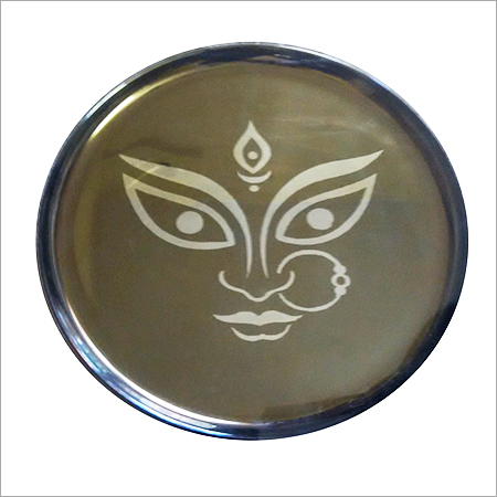 Coloured Stainless Steel Portrait - 9 Inch Diameter | Lightweight, Rust Proof, Mesmerizing Look with Unique Designs