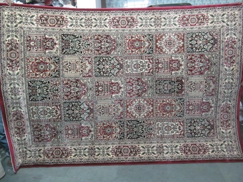 Heat Set Carpets - Polyester 8x10 ft, Beige, 0.5 Inch Pile Height | Durable, Elegant, Soft, Versatile, Stain-Resistant