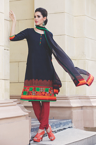 Designer Cotton Salwar Kameez