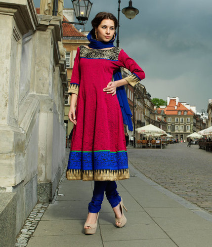 Designer Neck Salwar Kameez