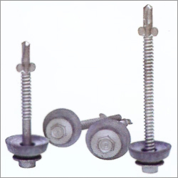 Roofing Fasteners - Metal, Various Sizes | High Strength, Precise Dimension, Impeccable Finish, Easy Installation, Durable Material
