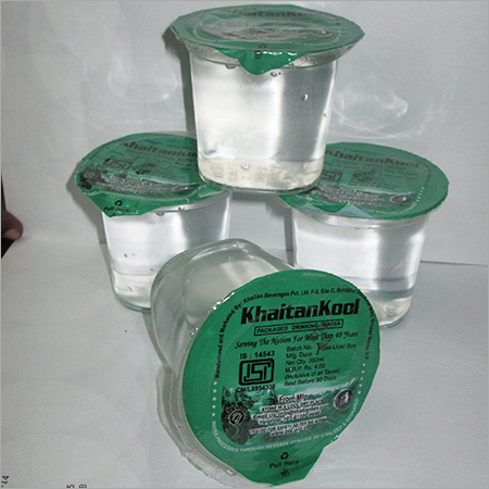 Packaged Drinking Water Glass