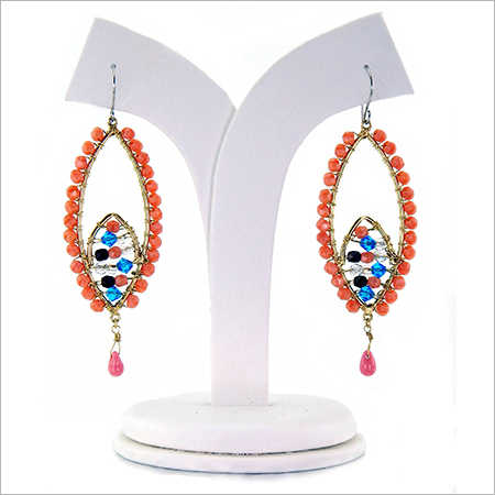 Metal wire ethnic hanging Fashion Earrings