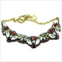 Hand Embroidery Necklace