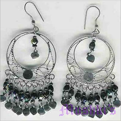 Hanging Ethnic Hoop Costume fashion Earrings