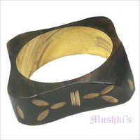 Designer Painted Wooden Antique Bangles