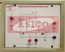 Monostable Multivibrator Using IC 555