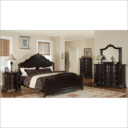 Dark Oak Bedroom Furniture Set