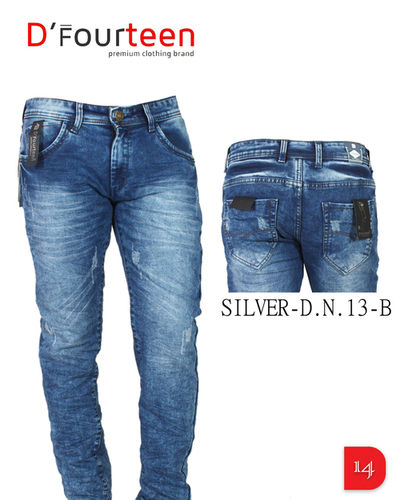 jeans ice blue color