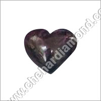 Natural Ruby Heart Cut Gemstone