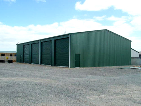 Prefabricated Steel Buildings - Mild Steel , Elegant Design, Weather Proof, Durable Structure, Low Maintenance
