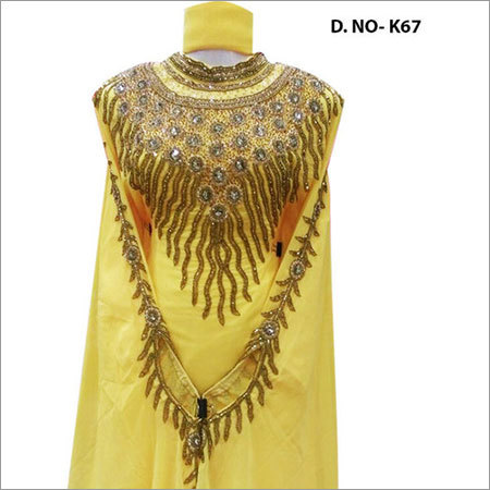 full neck georgett farasha