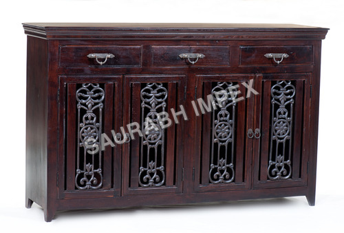 Jali Range sideboard with 3 Drawer