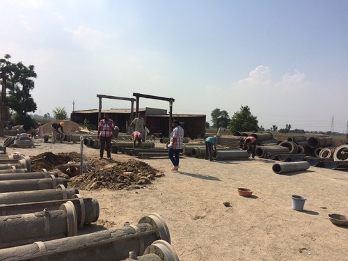 moulds ready for casting