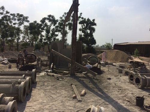 casting of spun pipes