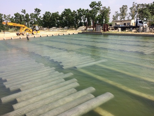 Curing of rcc spun pipes