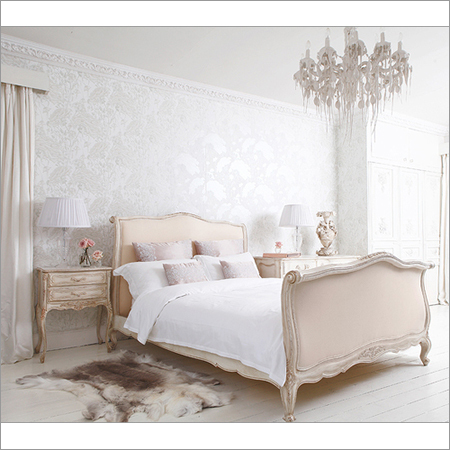 French Upholstered Bed