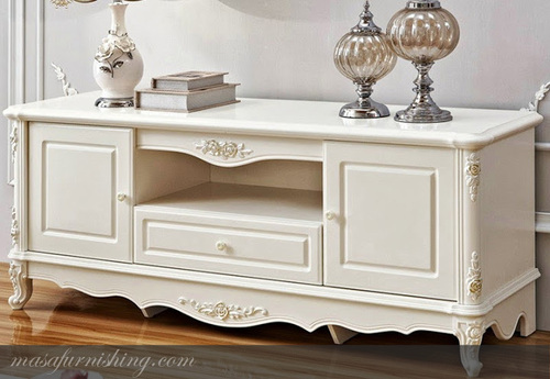 English Storage Console Table