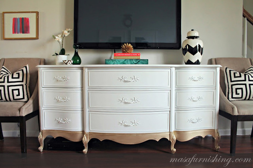 French Fusion Tv Console