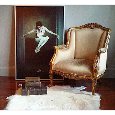 प्राचीन Glt लकड़ी की कुर्सी