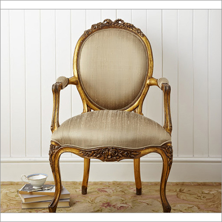 Antique Library Wooden Chair