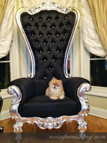 Baroque Queen Wooden Chair