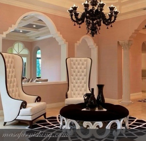 Christopher High Back Wooden Chair