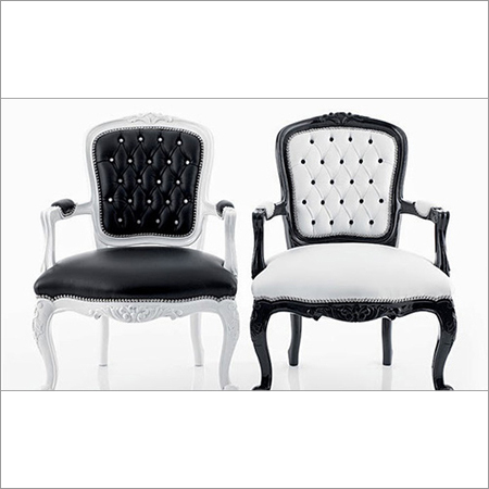 Inspiration Wooden Chair - Solid Wood 59x55x100 cm, Black/White | Elegant Design, Durable, Comfortable, Customizable