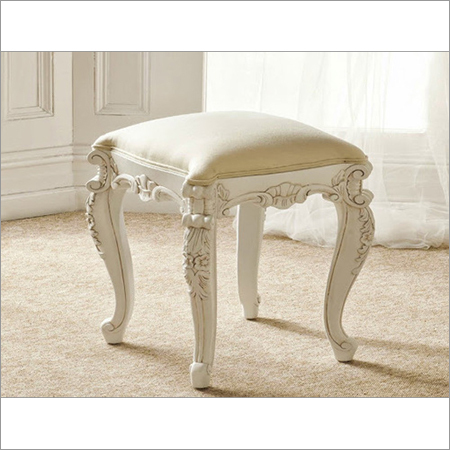 Lucinda French Wooden Stool