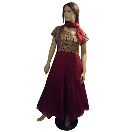 Silk Chiffon Designer Dress