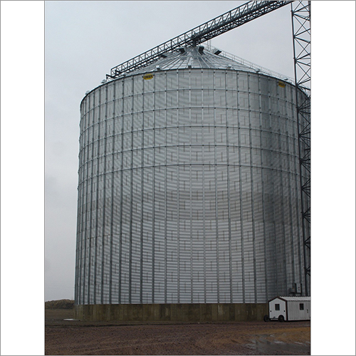 Grain Silo - Galvanized Steel, 70,000 PSI Tensile Strength, 55,000 PSI Yield Strength | Superior Stiffeners, 10 Year Warranty, Best Aeration System