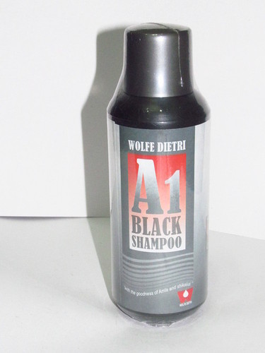 A1 Black Shampoo - Nourishing Herbal Blend, Reduces Hair Loss & Enhances Shine