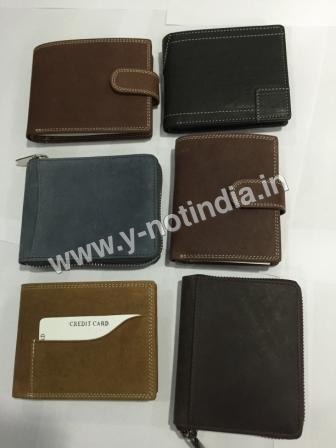 Mens Vintage Leather Wallets - Genuine Leather, 4x3x1 Inches, Brown | Snap Button Closure, Multiple Pockets, Compact Size