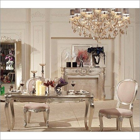 Bovary Lace 4 Seater Dining Set