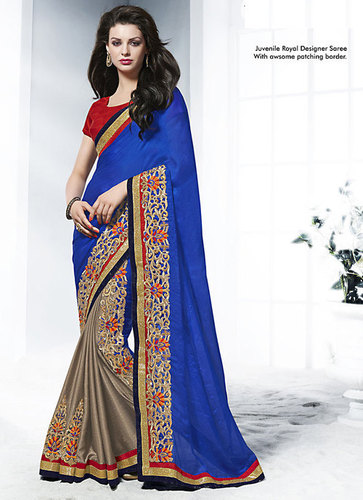 Beaded work Sarees