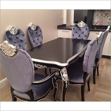 European Wooden Dining Set