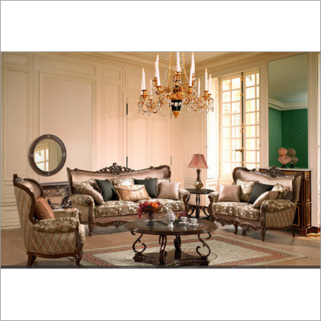 Beverly Living Room Set - Solid Wood Sofa 75"L, Love Seat 54"L, Chair 32"L | Elegant Design, Customizable, Durable Wood