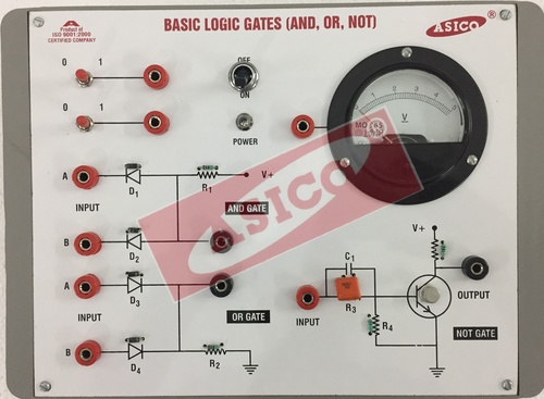 Basic Logic Gates using Discrete Component (5 in 1)